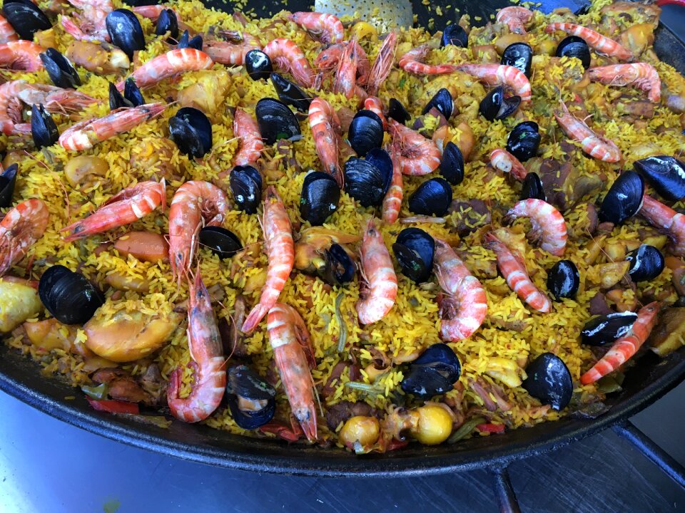 Spanish dish dinner