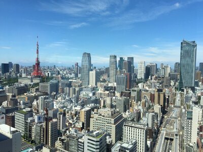 Tokyo red tower city