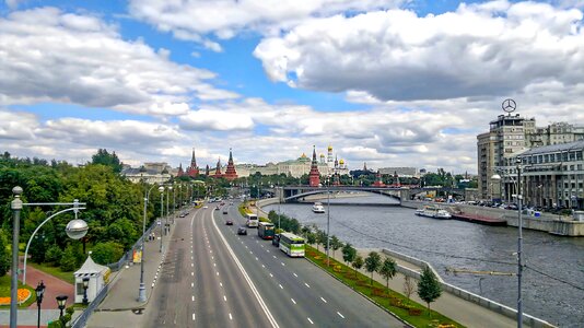 Tourism city landscape