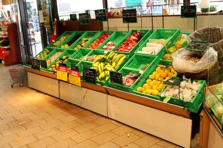 Eat market fruits photo