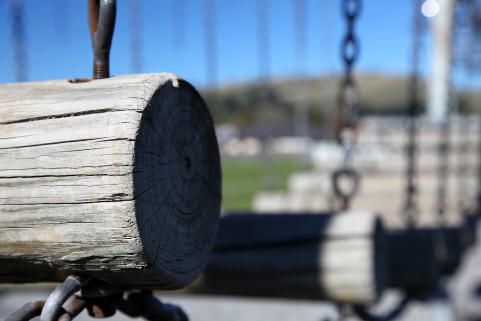 Swing plank outside