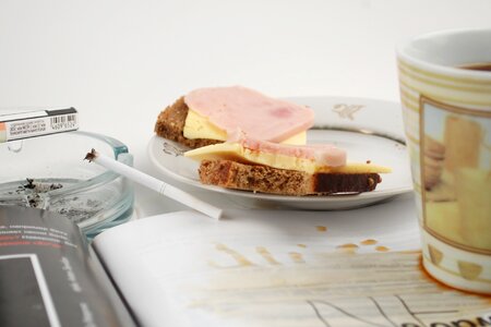 Staging plate mug
