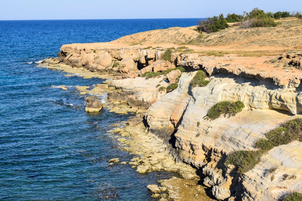 Beach geology nature