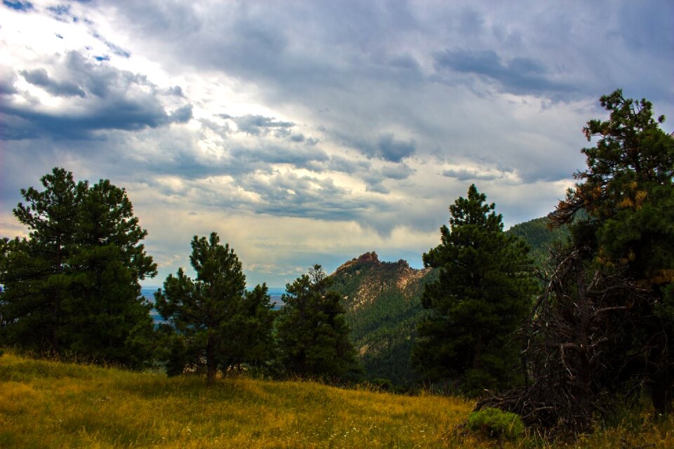 Clouds landscape