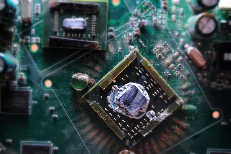 Device chip printed circuit board