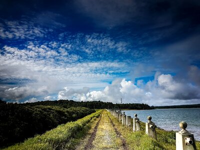 Beautiful landscape mauritius