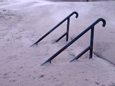 Drift sand wind