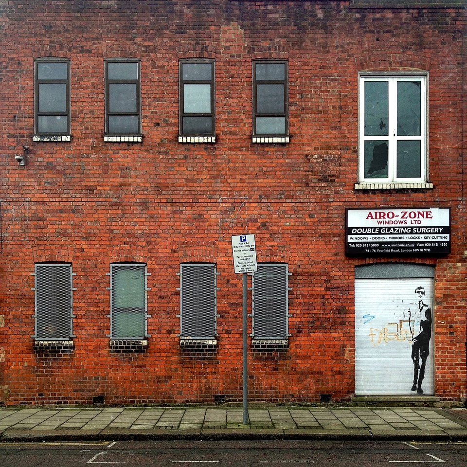 Art windows urban