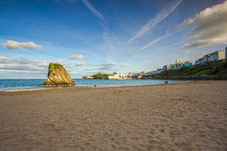 City ocean wales photo