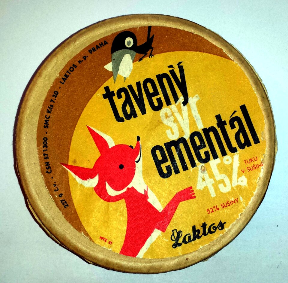 Cheese packaging processed cheese