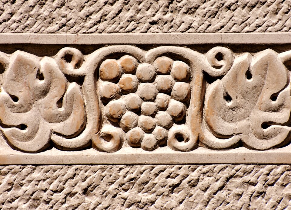 Structure stone wall pattern