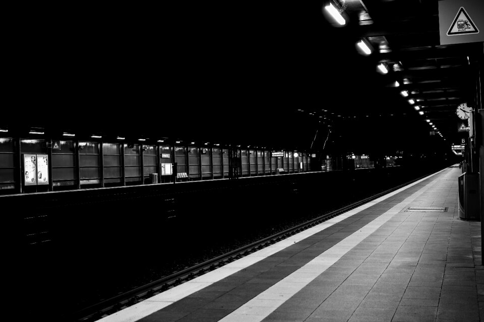 Black and white photo travel platform