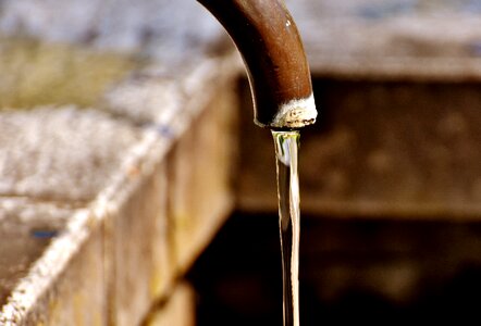 Water jet watercourse water fountain photo