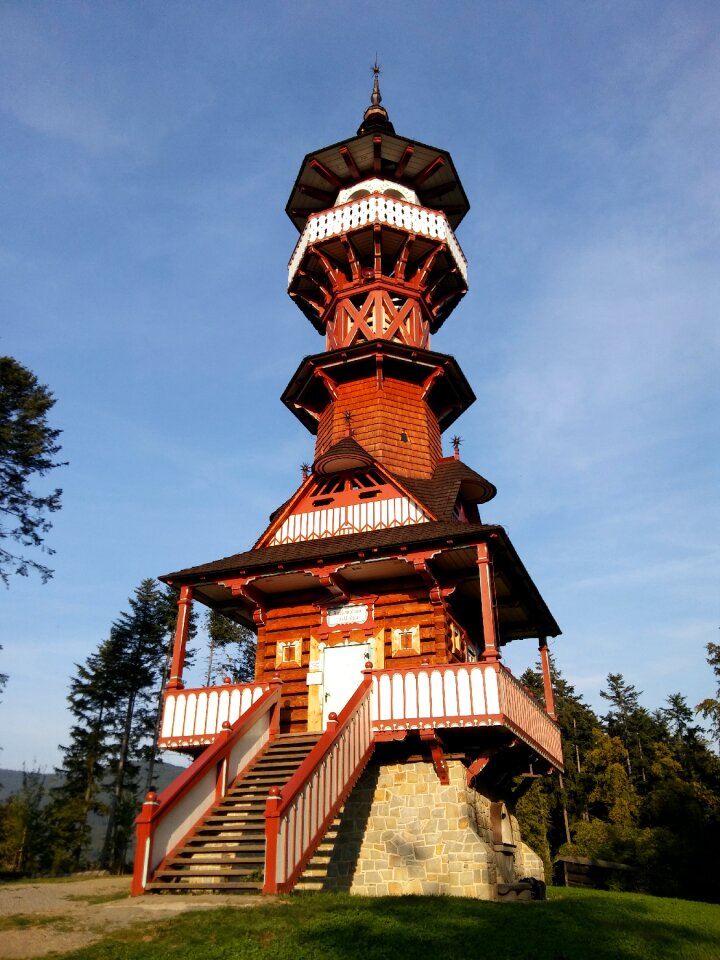 Jurkovič watchtower rožnov pod radhoštěm wallachia