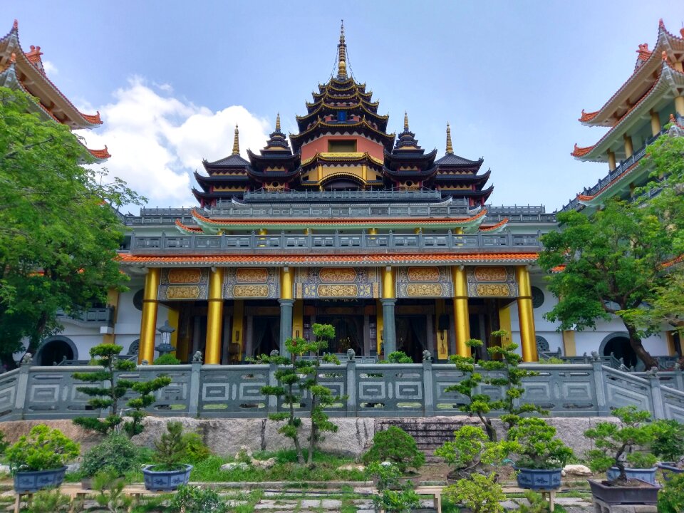 Big buddha temple temple building photo