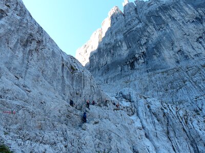 Hike surefootedness wilderkaiser