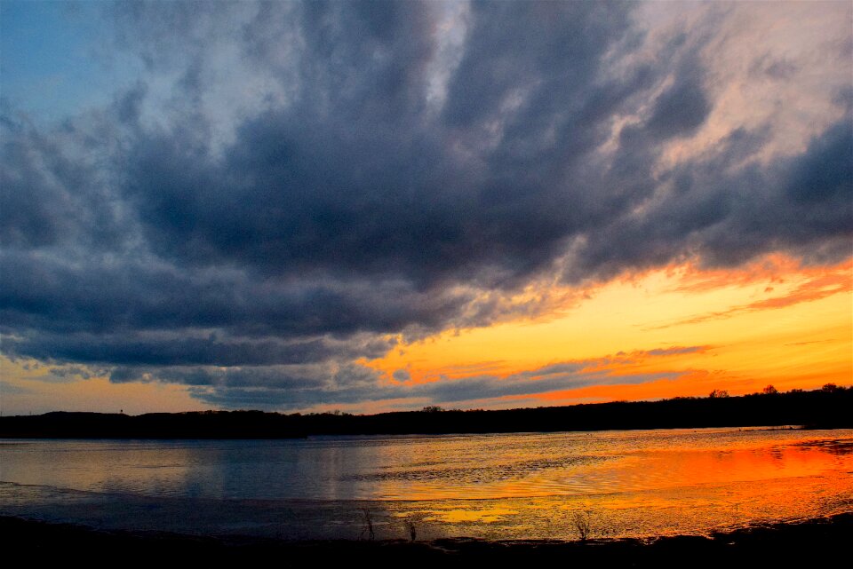 Water sky nature photo