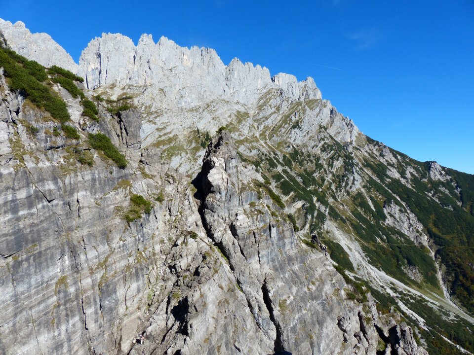Hike surefootedness wilderkaiser