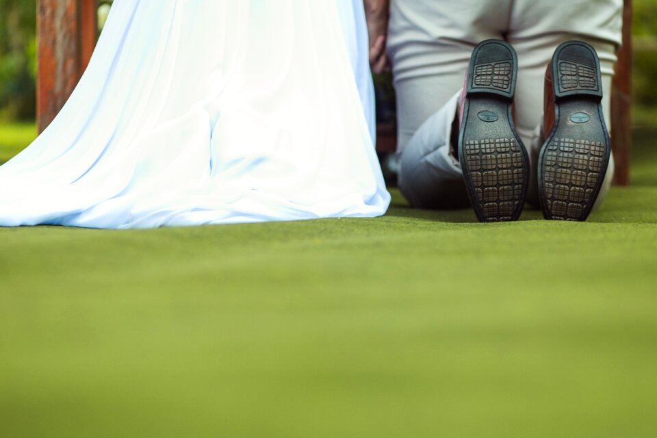 Marriage field feet
