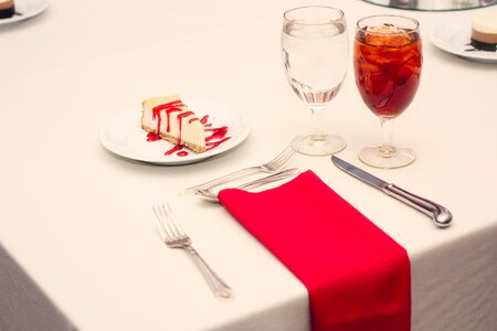 Dinner table dining party