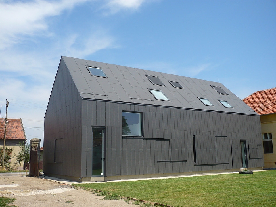 Modern panels skylight