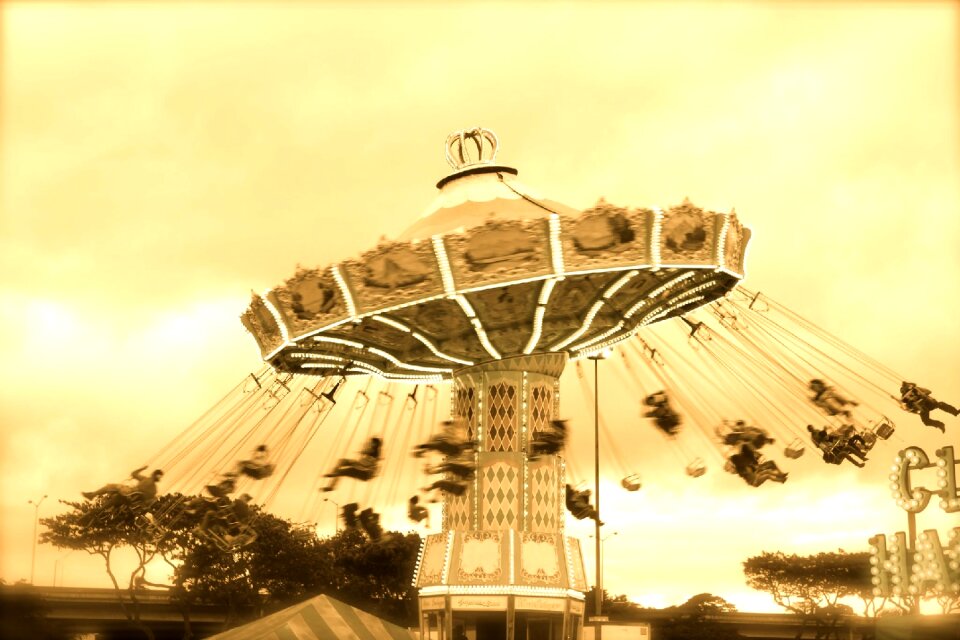Ride amusement fun