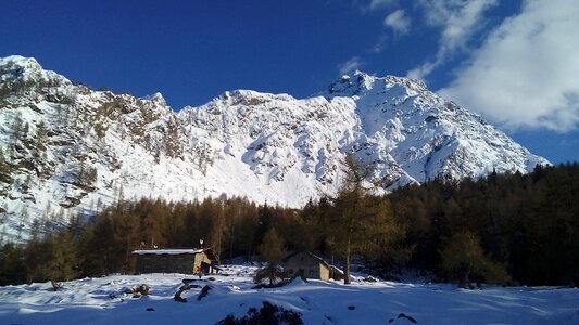 Mountain prealpi landscape