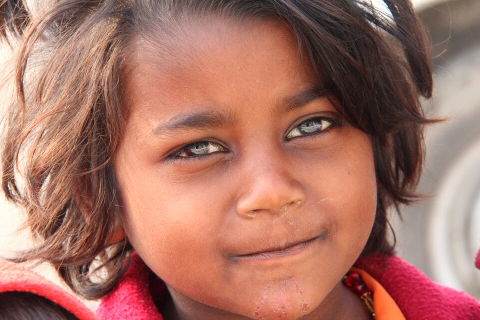 Little kids clear eyes cute