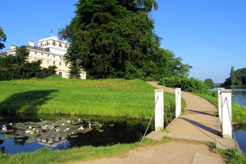 Castle bridge landscape