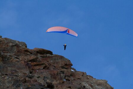 Jungfraujoch paragliding risk photo