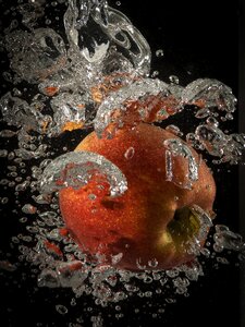 Water splash inject