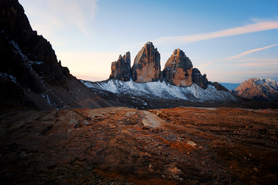 Alps rock stones