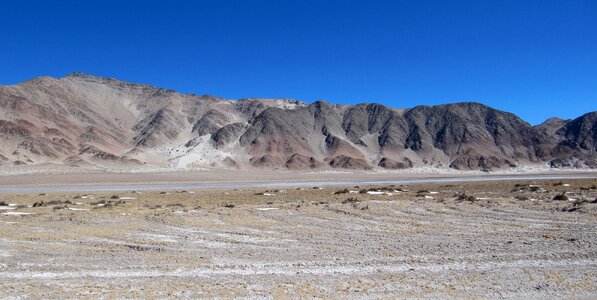 Landscape foothills argentina