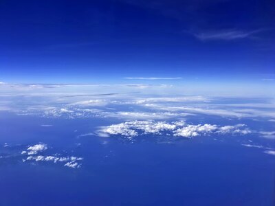 Blue air flight