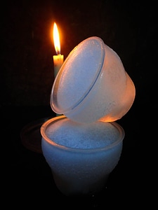 Light glass frozen