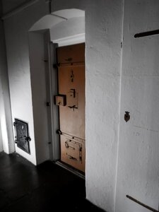 Cell iron door prison wing