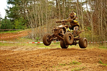 Atv motorcycle race