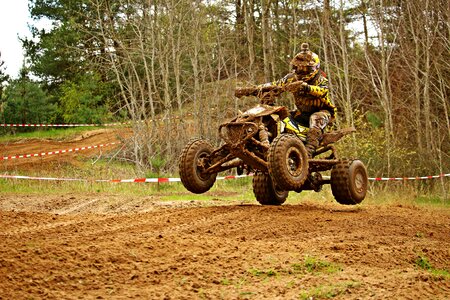 Atv motorcycle race photo