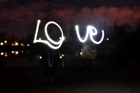 Night light inscriptions