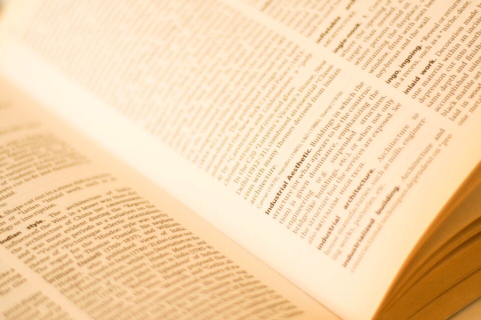 Library books text