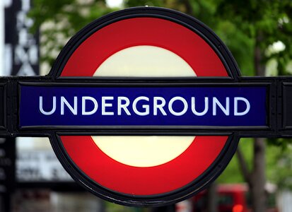 Public transport underground logo photo