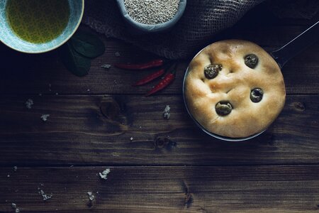 Bread cake pone photo