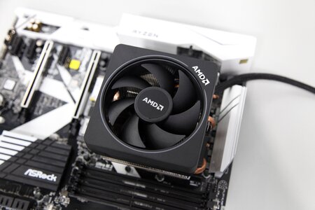 Cpu radiating amd