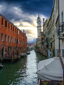 Cloudy clouds canal