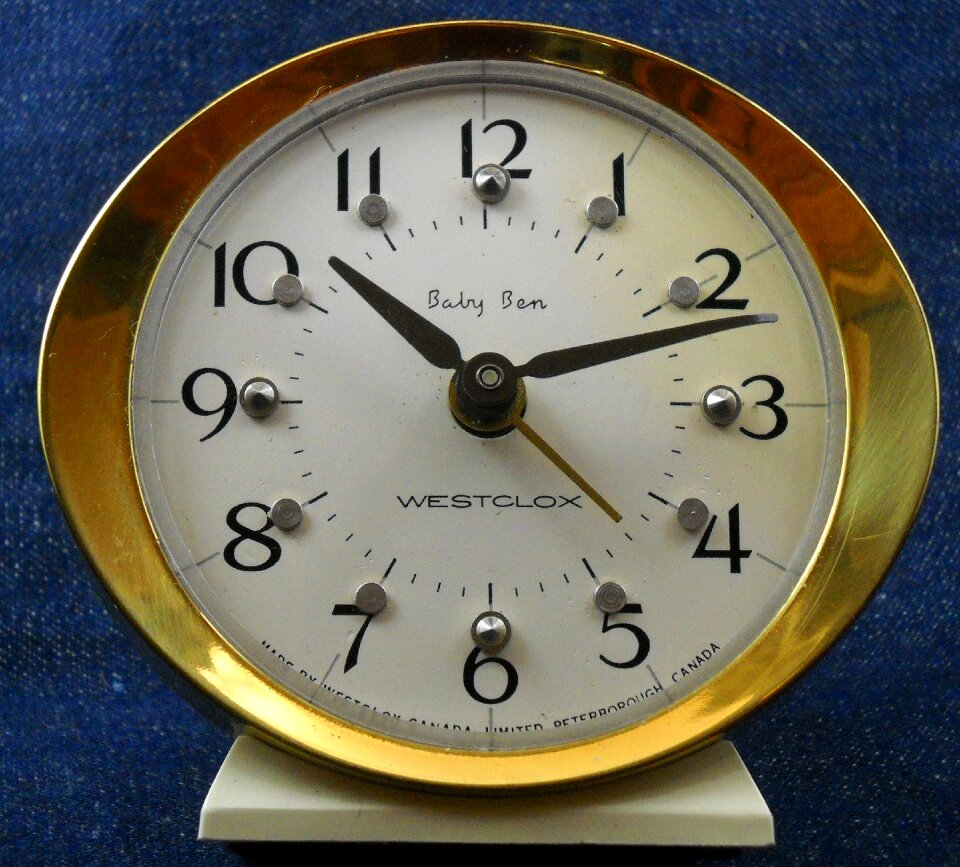 Finger disabled clock