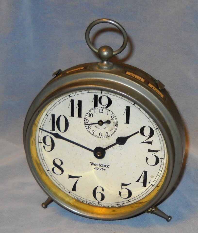 Antique alarm time