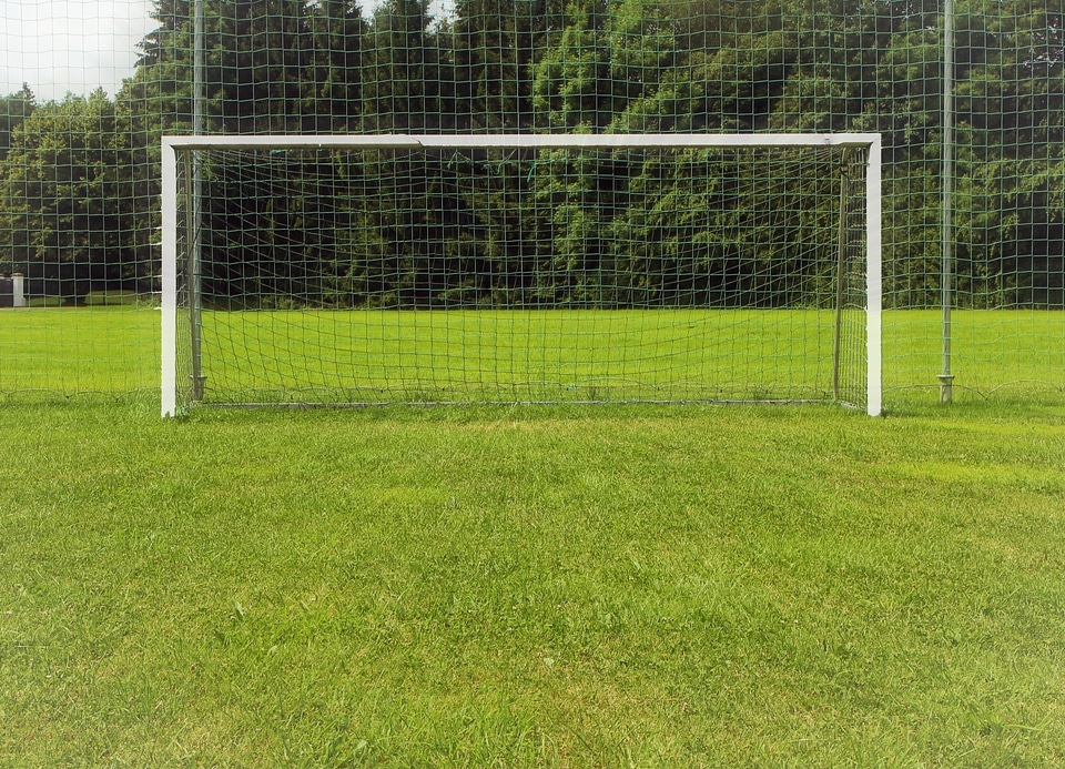 Football goal sport web