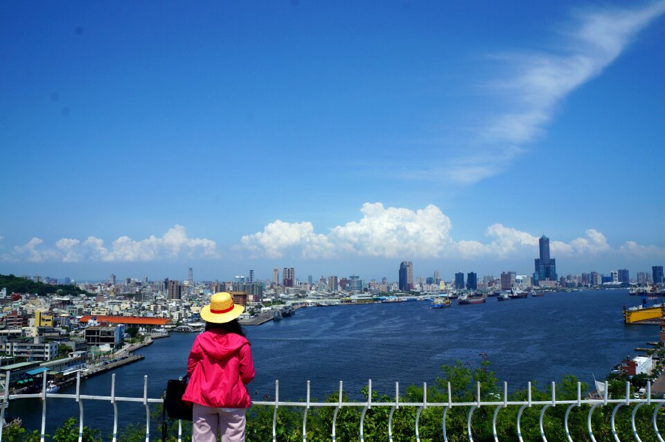Harbor kaohsiung harbor city view
