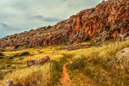 Cliff rock national park photo