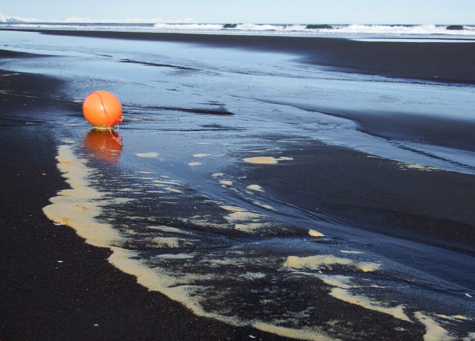 Foam a balloon orange